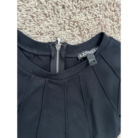 Express cap sleeve bandage high quality round neck size 0 dress - Picture 4 of 5